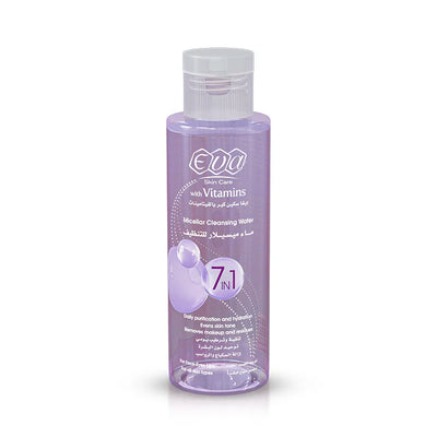 Eva Skin Care Micellar Cleansing Water With Vitamins 7 In 1 For All Skin Types 110 Ml