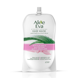 Aloe Eva Strengthening Hair Mask Pouch With Aloe Vera & Silk Proteins 250 Gm
