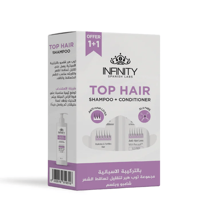 Infinity Top Hair Shampoo + Conditioner 250ml – Velora99 Eg