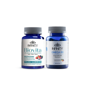 OMEGA RX PLUS 60 GUMMIES+BIOVITA ADVANCE 30 GUMMIES 1+1 OFF