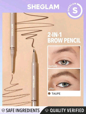 SHEGLAM Brows On Demand 2-In-1 Brow Pencil
