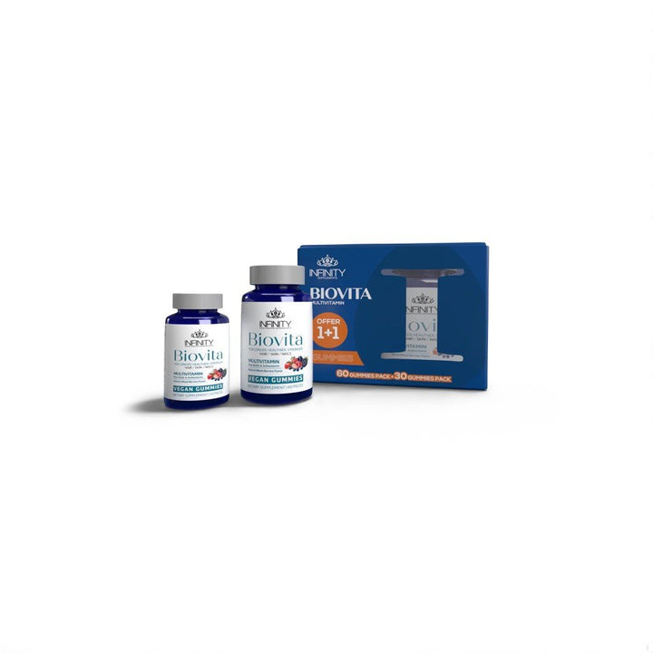 Infinity Biovita Gummy Multi-Vitamins 60 + 30 Free – Velora99 Eg